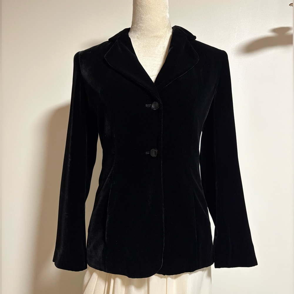 Chaus Velvet Blazer